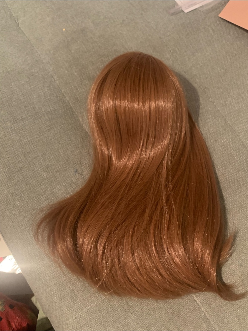 Doll wig, 18 inch doll, copper, Felicity